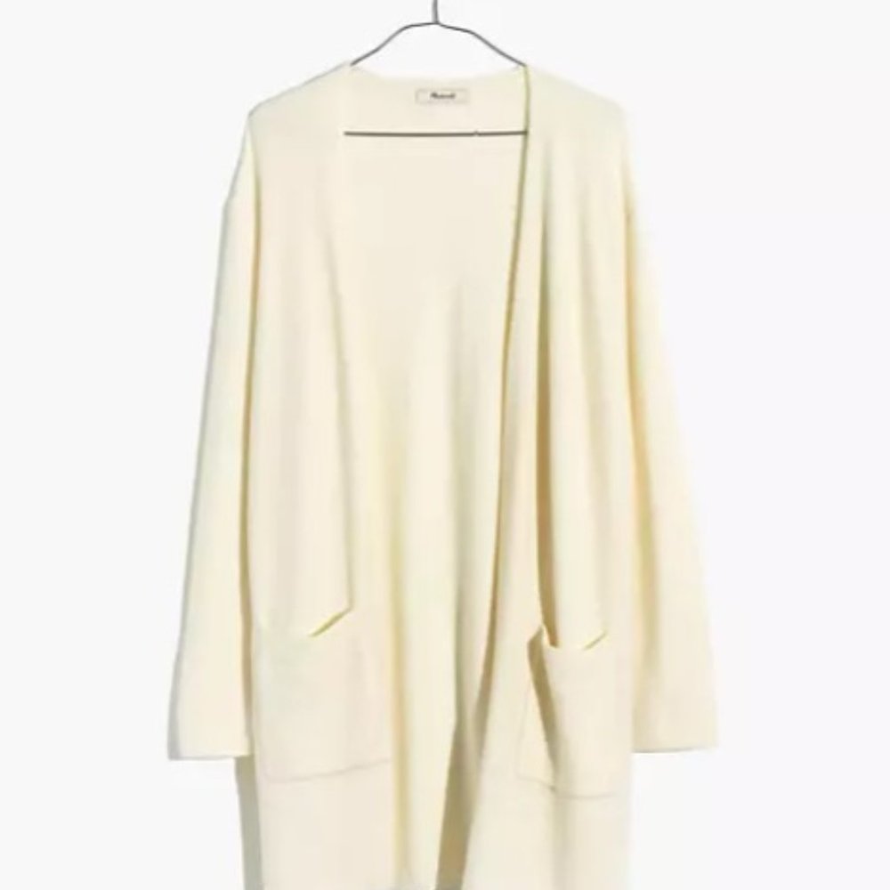 Madewell Kent Cardigan Sweater in Coziest Yarn